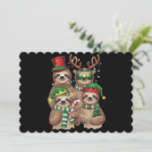 ナマケモノ クリスマス メリー スロースマス ナマケモノ 愛好家 プレゼント (スタンド正面)