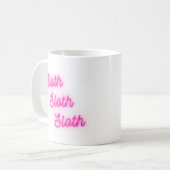 ナマケモノ コーヒーマグカップ (正面左)