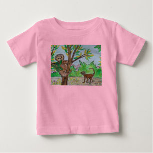 ナマケモノ ベビーTシャツ