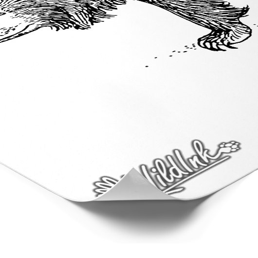 ナマケモノ ポスター (角)