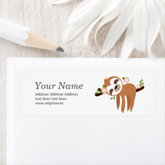 ナマケモノ ラベル (インサイチュ)