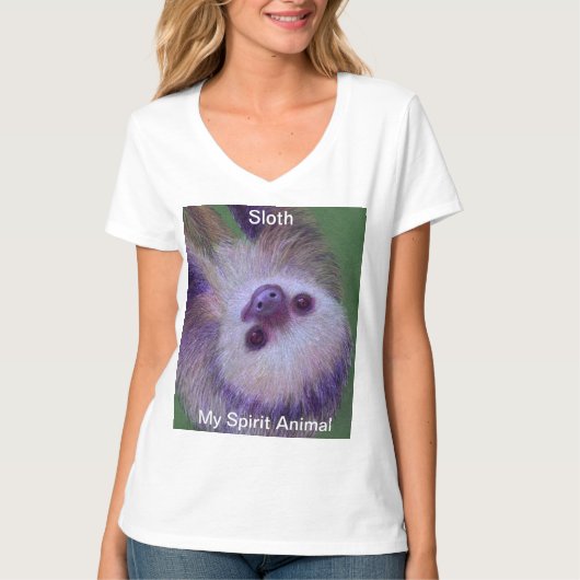 ナマケモノ Tシャツ (正面)