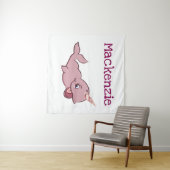 ナマコピンク | かわいいチビ漫画カスタム タペストリー (インサイチュ(横))