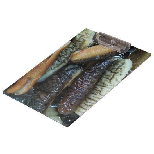 ナマコ…ヨーワラートマーケットフード クリップボード (アングル)