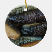 ナマコ…ヨーワラートマーケットフード セラミックオーナメント (正面)