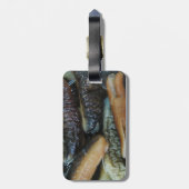 ナマコ…ヨーワラートマーケットフード ラゲッジタグ (裏面縦)