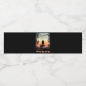 ナマスタモーニングヨガとママ ペットボトルラベル (シングルラベル)