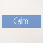 ナマステとCalm Lotus Moon Yoga Mat ヨガマット (裏面(横))