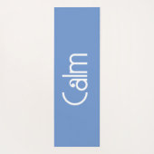 ナマステとCalm Lotus Moon Yoga Mat ヨガマット (裏面)