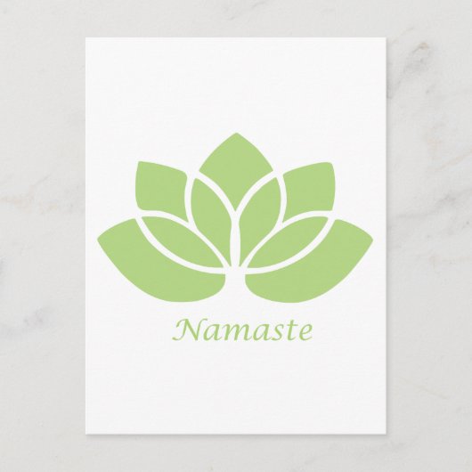 ナマステのはす ポストカード (正面)