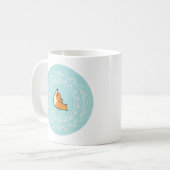 ナマステのコーギーのマグ コーヒーマグカップ (正面左)