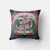ナマステのピースマーク クッション (裏面)