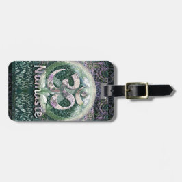 ナマステのピースマーク ラゲッジタグ