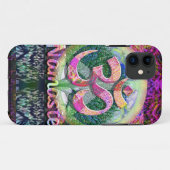 ナマステのピースマーク Case-Mate iPhoneケース (裏面(横))