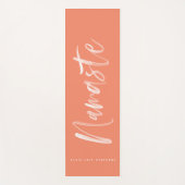 ナマステの名前入りなヨガのマット ヨガマット (正面)