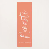 ナマステの名前入りなヨガのマット ヨガマット (裏面)