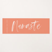 ナマステの名前入りなヨガのマット ヨガマット (正面(横))