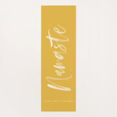 ナマステの名前入りなヨガのマット ヨガマット (裏面)