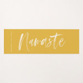 ナマステの名前入りなヨガのマット ヨガマット (正面(横))