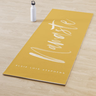 ナマステの名前入りなヨガのマット ヨガマット