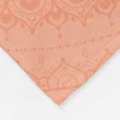 ナマステの曼荼羅のおもしろいな引用文のフリースブランケット フリースブランケット (角)