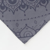 ナマステの曼荼羅のおもしろいな引用文のフリースブランケット フリースブランケット (角)