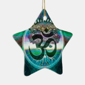 ナマステの生命の樹 セラミックオーナメント (右)