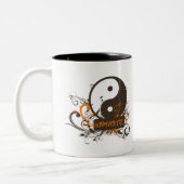 ナマステの陰陽 ツートーンマグカップ (左)