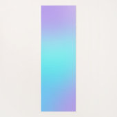 ナマステアクアとラベンダー勾配 ヨガマット (裏面)