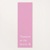 ナマステアットザビーチ ヨガマット (裏面)