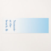 ナマステアットザビーチ ヨガマット (正面(横))