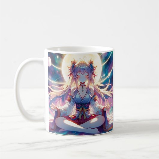 ナマステアニメめい想ガール コーヒーマグカップ (左)