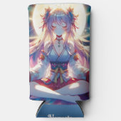 ナマステアニメめい想ガール スリム缶クーラー (正面)