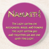 ナマスティ コースター (正面)