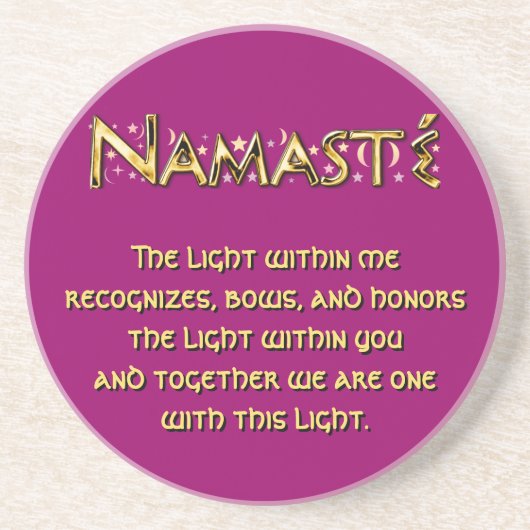 ナマスティ コースター (正面)