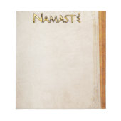ナマスティ ノートパッド (正面)