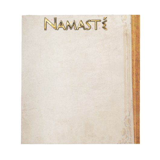 ナマスティ ノートパッド (正面)