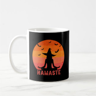 ナマステウィッチハロウィンヨガウィッチ コーヒーマグカップ