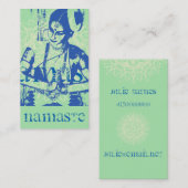 ナマステウーマンインサリ 名刺 (正面/裏面)