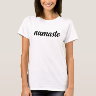 ナマステグリーティングスピリチュアル瞑想 Tシャツ
