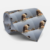 ナマステグース弓ヘッド、自然、野生生物、鳥 ネクタイ (ロール)