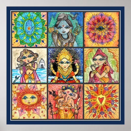 ナマステコラージュ ポスター (正面)