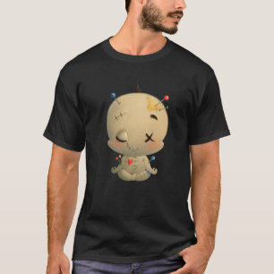 ナマステゴシック不気味なかわいいブードゥー十代の人形 Tシャツ