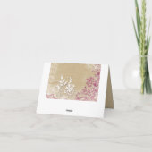 ナマステサンキューシュールカスタマイズ花 カード (裏面)