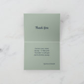 ナマステサンキューブルーエレガントフローラデザイン カード (内部)