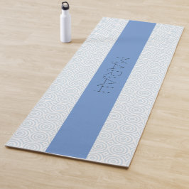 ナマステサークルジオインコーンフラワー名前をカスタムする ヨガマット