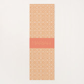 ナマステサーモンの名前をカスタムするでサークルジオ ヨガマット (裏面)