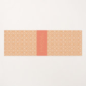 ナマステサーモンの名前をカスタムするでサークルジオ ヨガマット (正面(横))