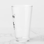 ナマステシンプルブラックオブジェクトモデル記号 タンブラーグラス (左)