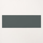 ナマステシンプルブルーグレータイポグラフィ ヨガマット (裏面(横))